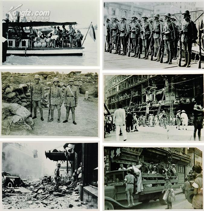 1937年上海淞沪会战全面纪实照片一组(101张)