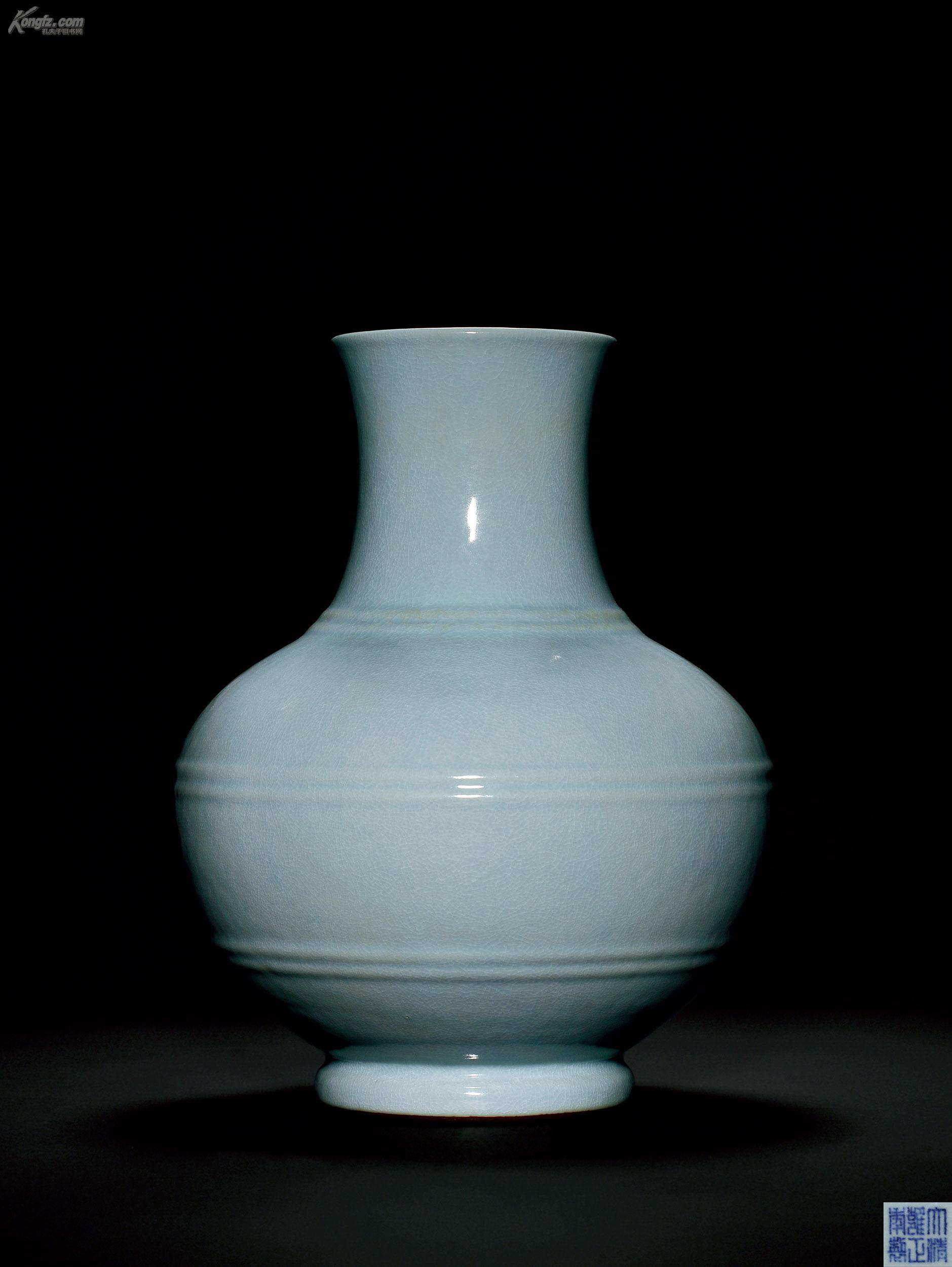 清雍正仿汝釉官窑