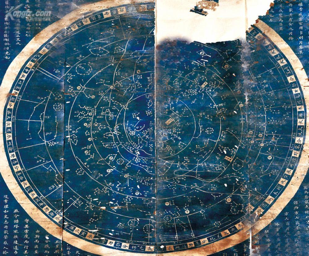 古代日月星辰图案图片