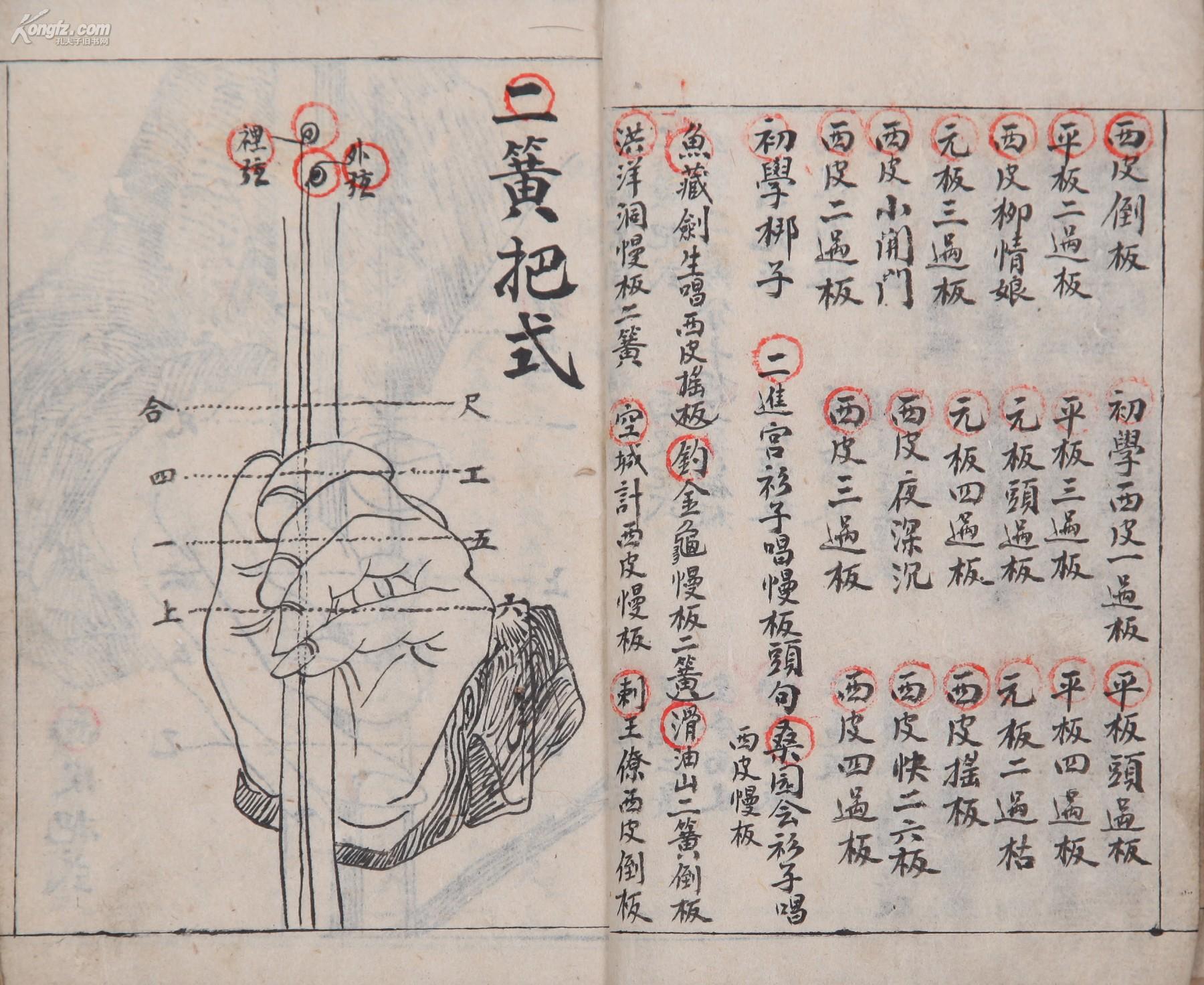 增编京调工尺谱