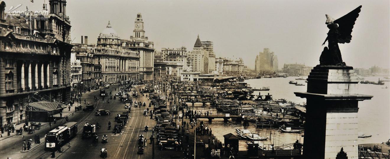 100年前的上海外滩图片